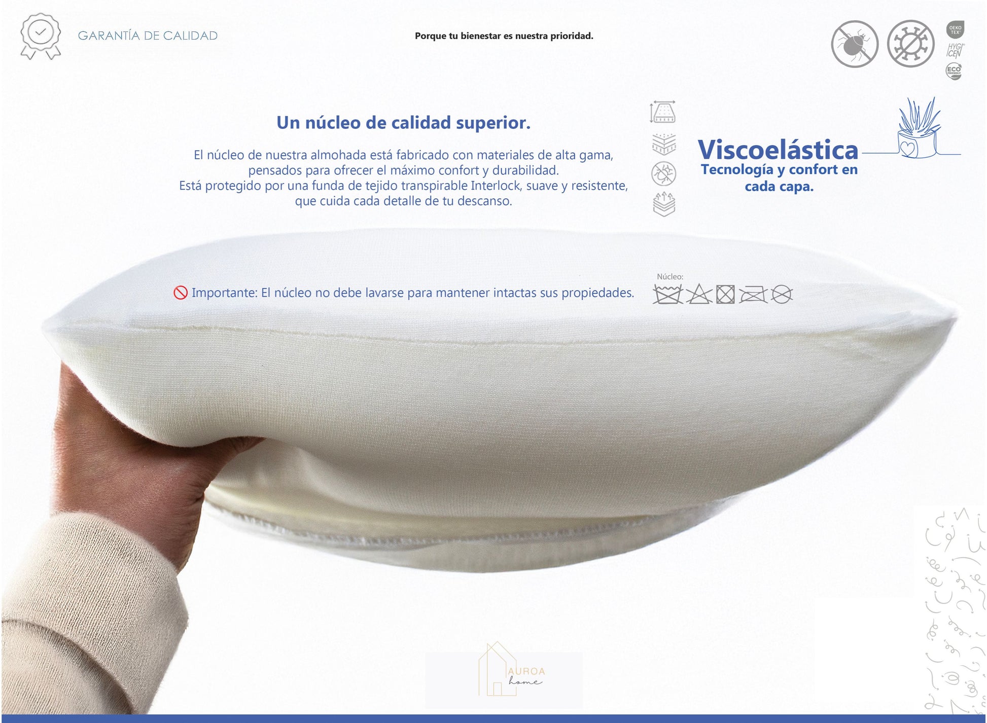 Almohada viscoelástica