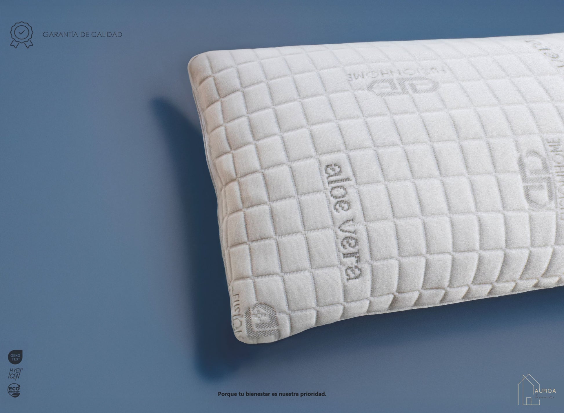 Almohada fibra y copos